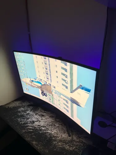Monitor Gamer Mancer Valak UZ32, 32 Pol Curvo, VA, FHD, 1ms, 165Hz, FreeSync, HDMI/DP