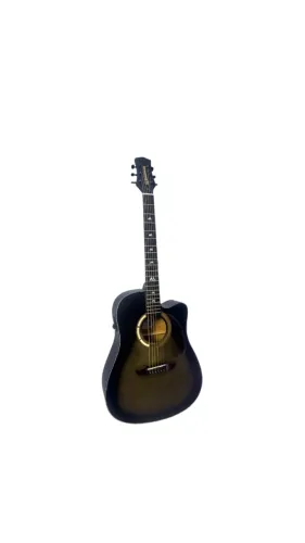  Violão Eletroacústico Waldman TDCEX-341  BKB