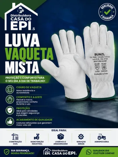 Material de proteção individual e coletivo EPI