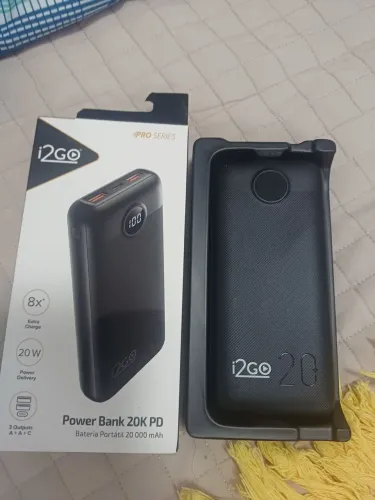 Carregador portátil 20000mAh, I2GO