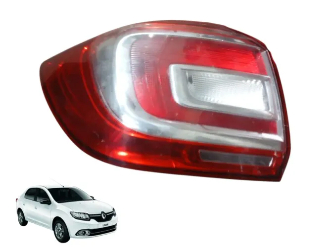 Lanterna traseira esquerda Renault logan 1.6 2014 2015