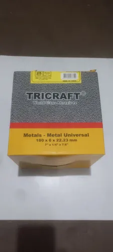 Disco de Desbaste 7" X 1/4" X 7/8" para Esmerilhadeira 7 Polegadas