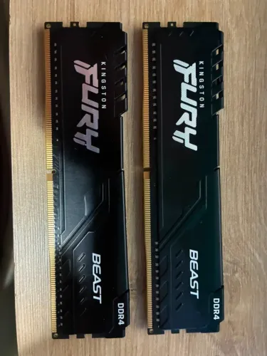 Kit Memória Ram 16gb Kingston Fury Beast Ddr4 3200mhz