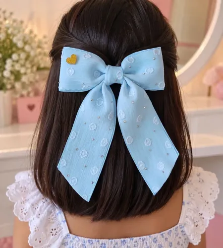 ? Laço de Pontas Médio - Elegância Infantil