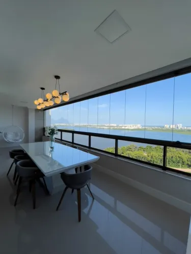 Barra da Tijuca, Ilha Pura, Saint Michel, belissima cobertura duplex, finamente decorada,