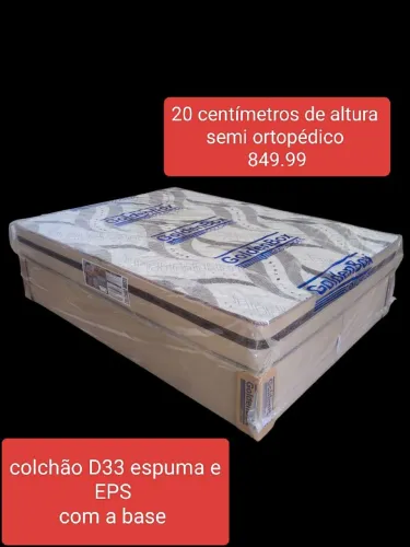 Colchão D33 barato e top