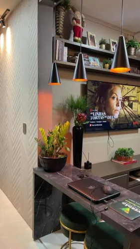 Apartamento Mobiliado com 2 quartos no Chapada Imperial