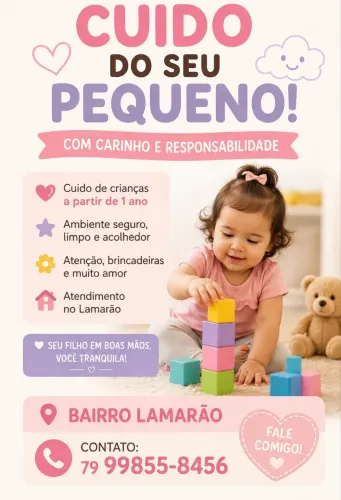 Babá disponível!