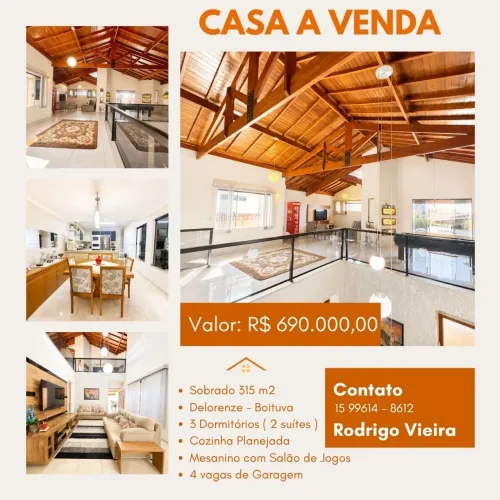 Casa a Venda Delorenzi