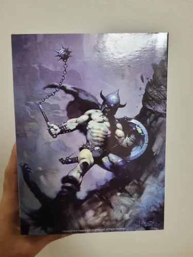 Warrior with ball and chain - Savage Crucible 