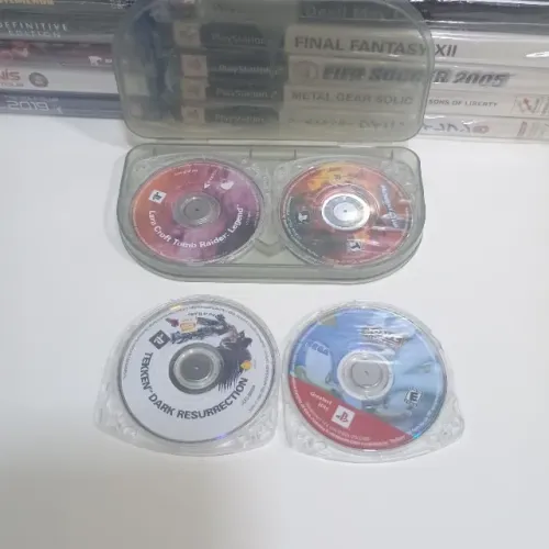 Combo de jogos PSP
