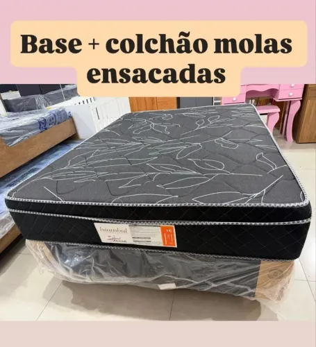 Entrega Imediata!!Cama box de Molas Ensacadas com Frete grátis!!