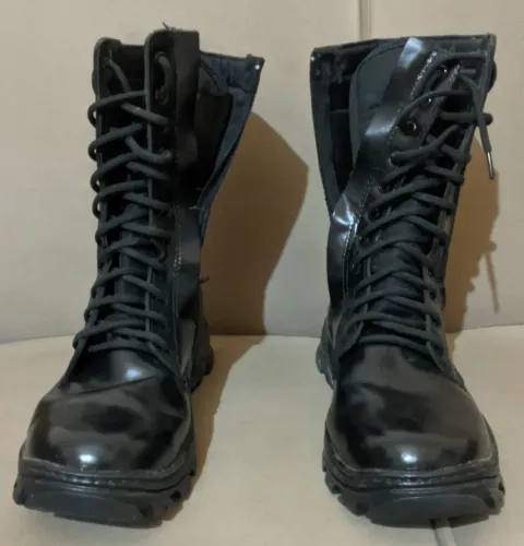 Bota Atalaia Preta Com Zíper - Tamanho 41