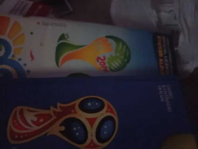 2 Álbum copa 2014 completo( preço justo)