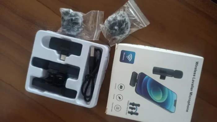 Kit de microfone tipo C para celular