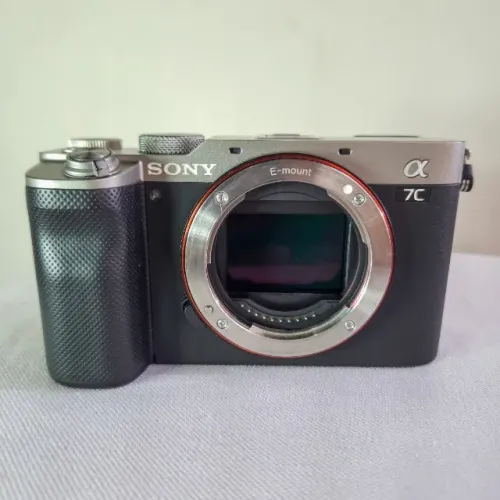Câmera Sony Alpha 7c (ILCE-7c) Prata Mirrorless Full Frame