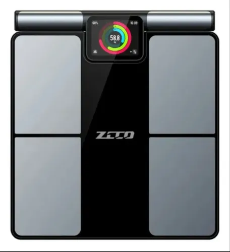 Balança digital Zcco bioimpedancia com 8 eletrodos e Wi-Fi para app