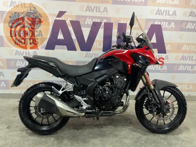 CB 500 X ABS *PROT LATERAL E MAO* VERMELHA 2023/2023