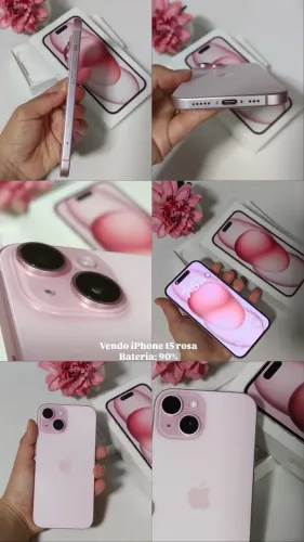 iPhone 15 rosa 128gb