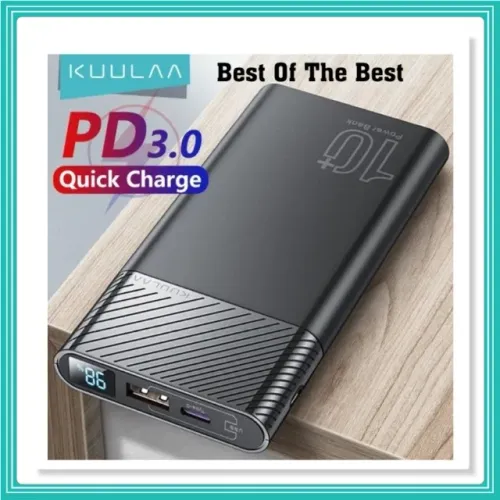 Power Bank 10.000 Mah Kuulaa Pd 3.0 Quick Charge