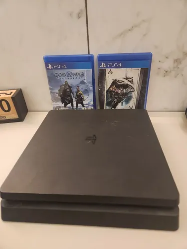 PlayStation 4 completo com vários jogos