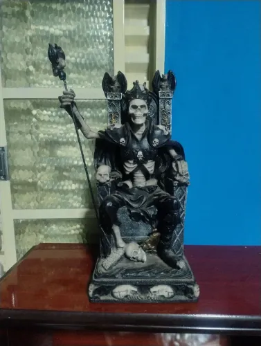 Miniatura Skeleto estátua