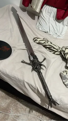 Espada Rebellion em Aço 440 - Cosplay e Decoração