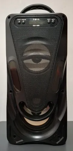 Rádio Portátil INEVA RAD-8098 Bluetooth FM USB SD 20W Recarregável
