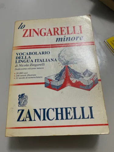 Dicionário de Italiano Lo Zingarelli Minore - Nicola Zingarelli (Zanichelli)