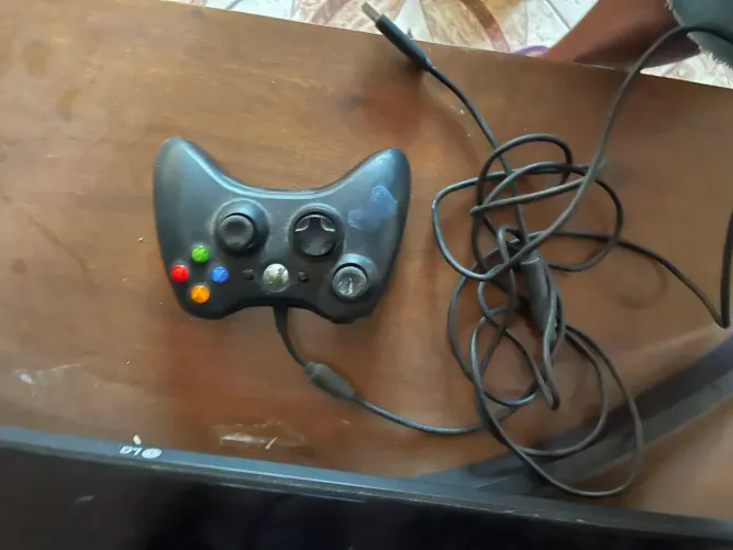 Controle xbox 360 com fio