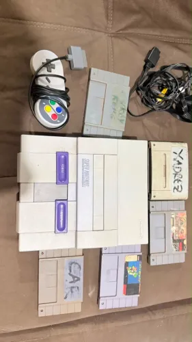 Vídeo game super Nintendo 