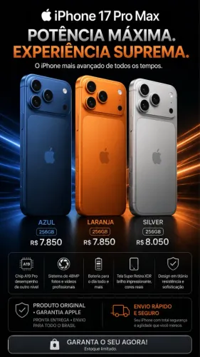 iPhone 17 pro Max 256gb