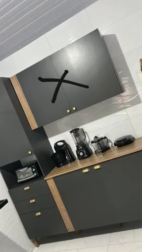 Balcão e Armário com gavetas