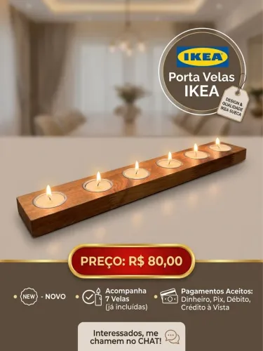 Porta Velas IKEA