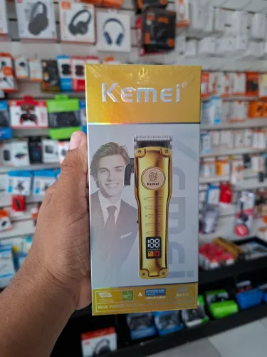 Máquina de cortar cabelo profissional KEMEI - entrega em slz e região