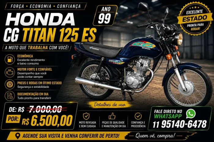 CG 125/ 96 Azul