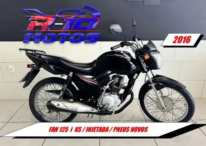 FAN 125 KSi / Injetada / Cartão de Credito sem Entrada 
