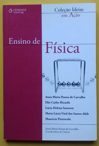 Conjunto 6 livros sobre ensino de Física