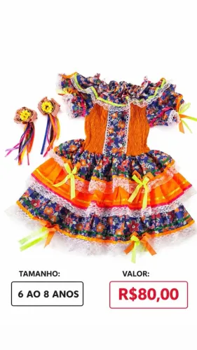 Vestido festa Junina