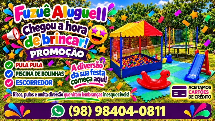 Aluguel de pula-pula para animar sua festinha ! 