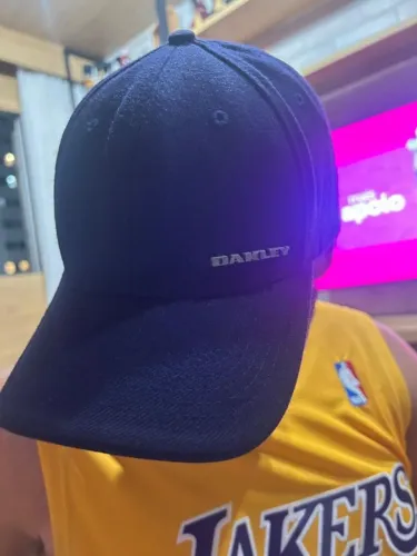 Boné Oakley original azul