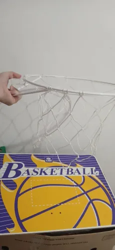 Tabela e Cesto de basquete, em 3 X oolsem juros no cartão de crédito