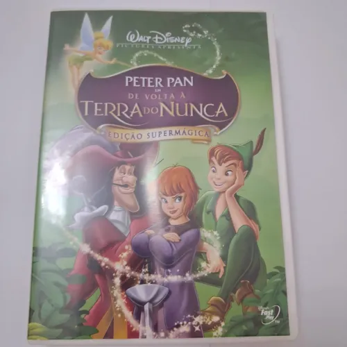 Dvd Peter Pan Em De Volta Á Terra Do Nunca original disney( Edição Supermágica)