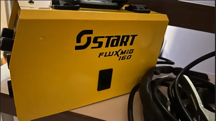 MÁQUINA DE SOLDA INVERSORA S-START FLUXMIG 160 - NOVA, SEM USO!