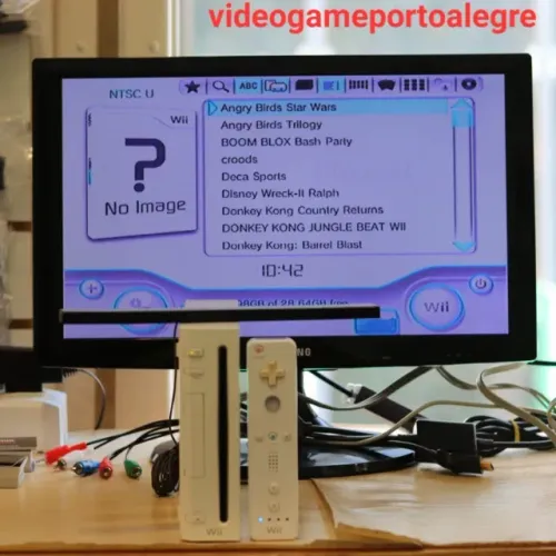 Promoção! Nintendo Wii com Jogos na Memoria apenas R$400,00 no Pix