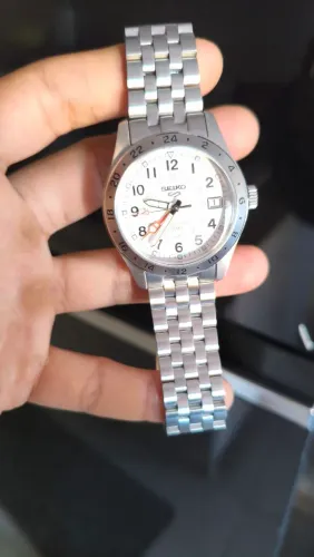 Seiko Gmt 5 sports branco