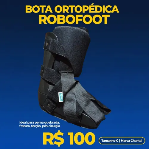 BOTA TAMANHO G ORTOPÉDICA CHANTAL