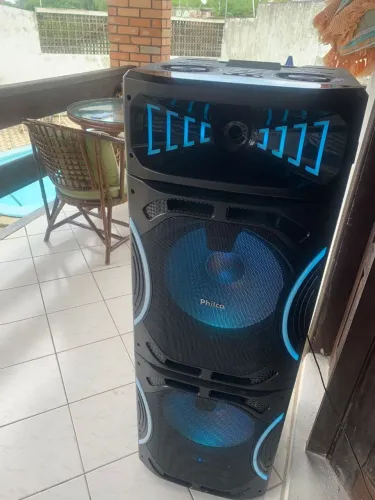 Caixa de Som Philco PCX35000 3500W Potente - Pouco Usada
