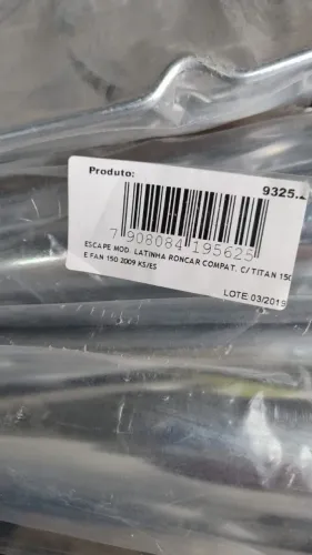 Vendo escapamento para moto novo