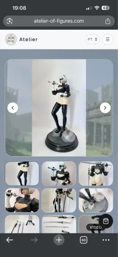 Figure 2B - NieR: Automata - 18 cm (sem base)